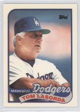 1989 Topps Team Checklist Collector's Edition (Tiffany) Tommy Lasorda Tom 0h1