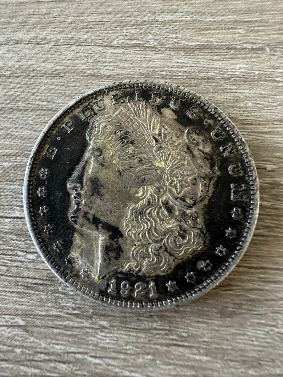 アメリカモルガンONE DOLLAR-シルバーコンチョ 1921年製 アメリカ