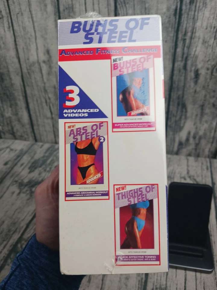 Buns of Steel: Advanced Fitness Challenge (VHS) Buns, Thighs & Abs - Brand New  - Image 3 of 4