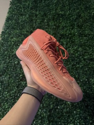 SUPER CLEAN   Adidas AE 1 Georgia Red Clay Basketball Shoes Men, Size 8.5