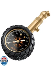 AstroAI Tire Pressure Gauge 6-170 PSI, Large 2" Easy Read Glow Dial Tire Gaug