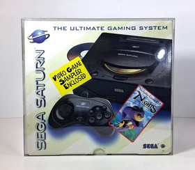 Sega Saturn Model 2 MK-80000A Console CIB Tested Nights Into Dreams Variant RARE