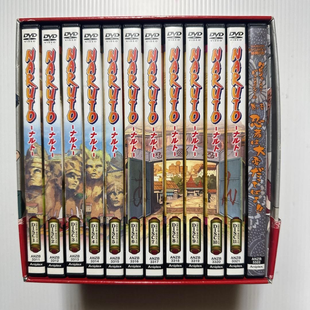 Naruto Dvd-Box I 7610 Set Limited Edition | eBay