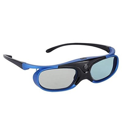 3D Active Shutter Glasses, 144Hz DLP-Link, Rechargeable for DLP Projectors