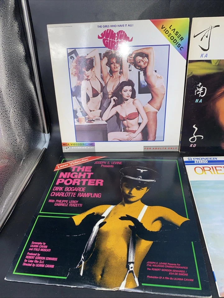1980s Laserdisc Adult Lot: Yum Yum Girls KANAKO Oriental Dreams NIGHT PORTER - Image 2 of 4