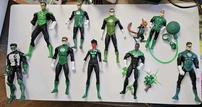 DC Direct / Toybiz /  Green Lantern Corps Lot 10 Ch'p Soranik Natu Hal Etc..