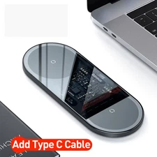 Baseus 20W Dual Wireless Chargers for Iphone 15 14 Airpod Pro Fast Qi Wireless C