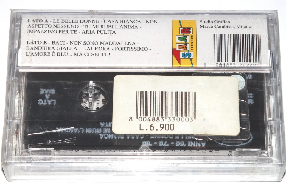 Anni '60 '70 '80 Versioni Originali (Cassette Tape) Italian Pop Rock NEW SEALED - Image 2 of 4