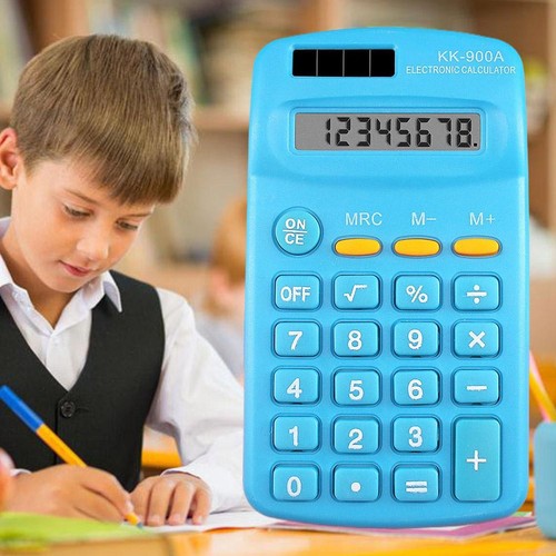 Calculator with 8-Digit Display, Desktop Style Calculator, Multicolor - Picture 8 of 15