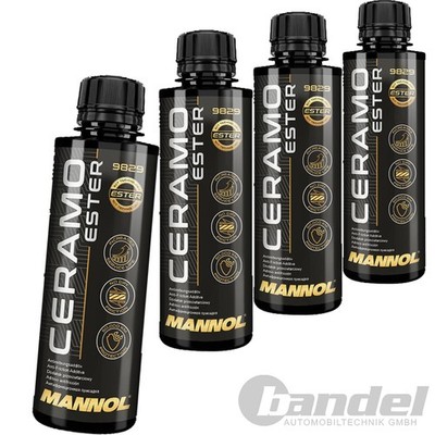 4x 250 ml MANNOL CERAMO ESTER ADDITIV MOTORÖLADDITIV MOTORSCHUTZ ZUSATZ
