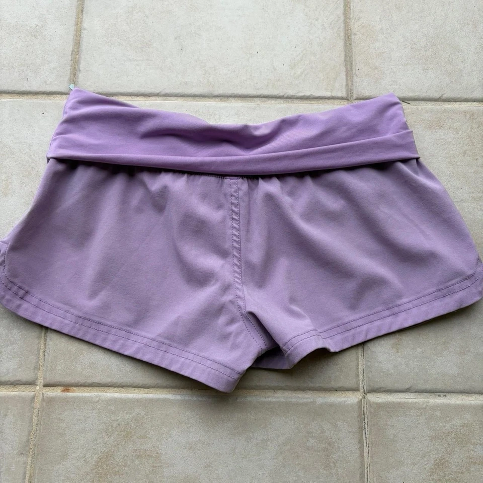 Pantalones cortos de tabla Roxy lila - para mujer talla 5 surfista playa natación Foto 4 de 4