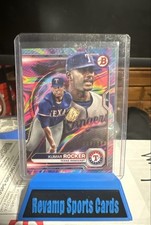 2022 Bowman Transcendent Collection VIP Party - Bunt Kumar Rocker /100 (RC)