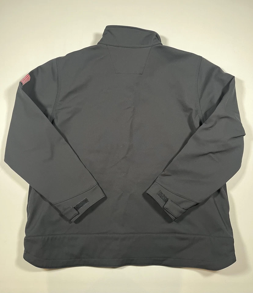 Carhartt Crowley Soft Shell Jacket Mens 3XL Gray Rain Defender Fleece 102199 - Image 2 of 4