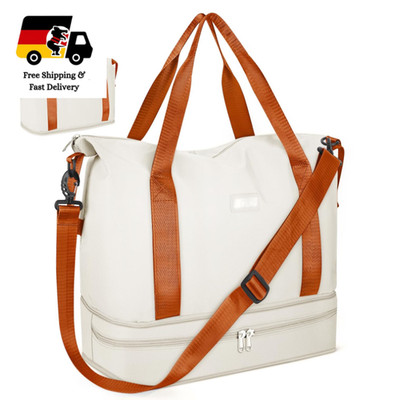 Faltbare Reisetasche mit Schuhfach Nassfach CS COSDDI Wasserabweisend Week