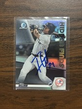 2020 Bowman #HF-IG Isiah Gilliam Chrome Hidden Finds IP Signed Autographed 