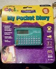 CASIO JD-1000-s My Pocket Diary RARE NEW IN BOX Magic Diary Series