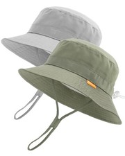 Baby Sun Hat Toddler Boys Girls Bucket Hat for Kids 0-5 Years UPF 50 Sun Pro...