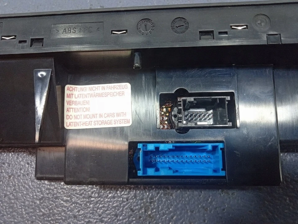 BMW E39 AC AIR CONDITIONING CLIMATE HEATER CONTROL UNIT MAX BUTTON - Image 4 of 4
