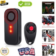 Bike Alarm System Anti Theft, 113dB Bike Alarm, Motion Alarms for E-Bike Moto...