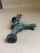 Orbit SunMate Wheeled Pulse Sprinkler Green Metal Lawn Garden Watering