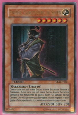 ENISHI, KANZLER VON SHIEN   (Shien's Chancellor)   Ultra R   GLAS IT032   1Ed