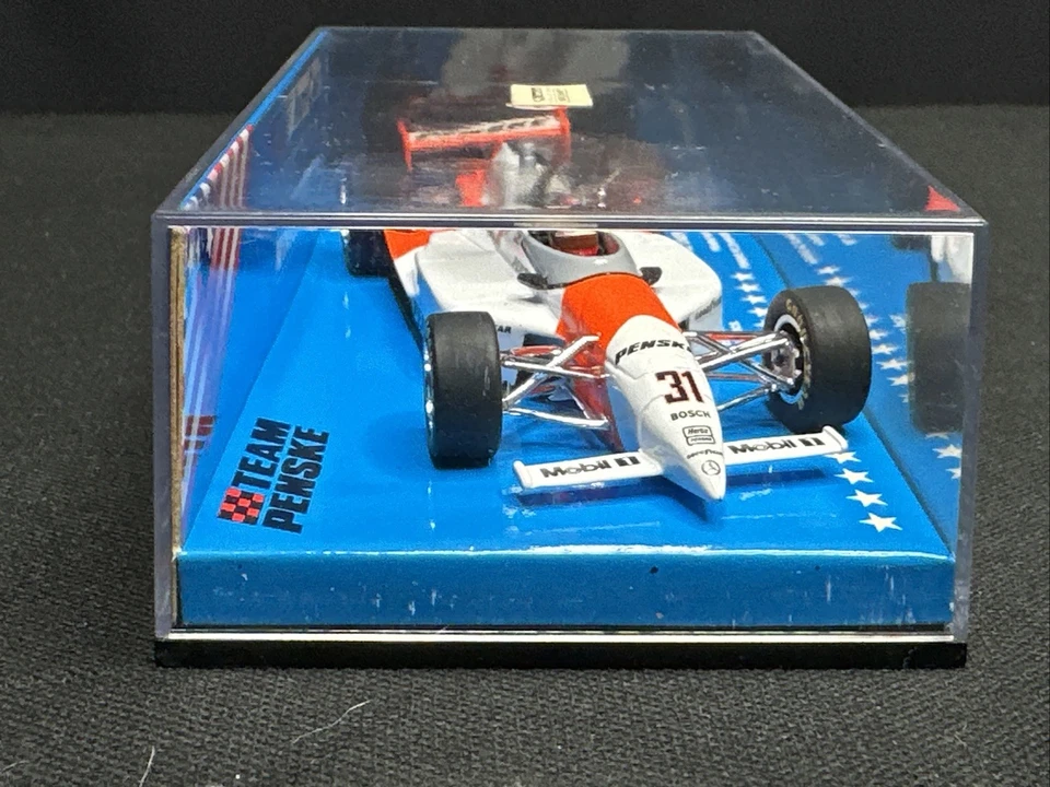 1994 Minichamps Indy 500 1/43 Penske Mercedes Al Unser Jr Diecast #31 - Image 4 of 4