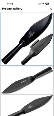 New Cold Steel Bowie Blade Bushman With Secure Ex Sheath & Fire Starter 95BBUSK
