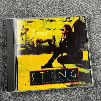 Sting Ten Summoner's Tales CD 1993 A&M Records Fields of Gold 31454 0070 2