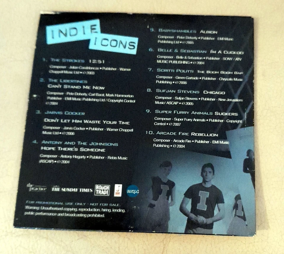 Indie Icons : Promotional CD from the Sunday Times  . — 第 4/4 张图片