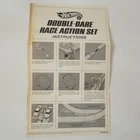 Vintage 1967 Hot Wheels Double-Dare Race Action Set Instructions Only Ephemera