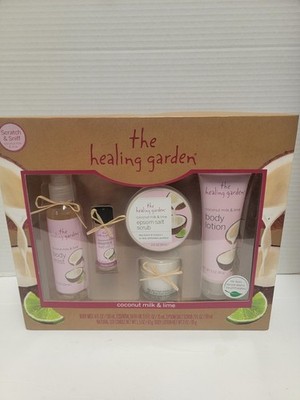 The Healing Garden Coconut Milk  & Lime Gift Set 