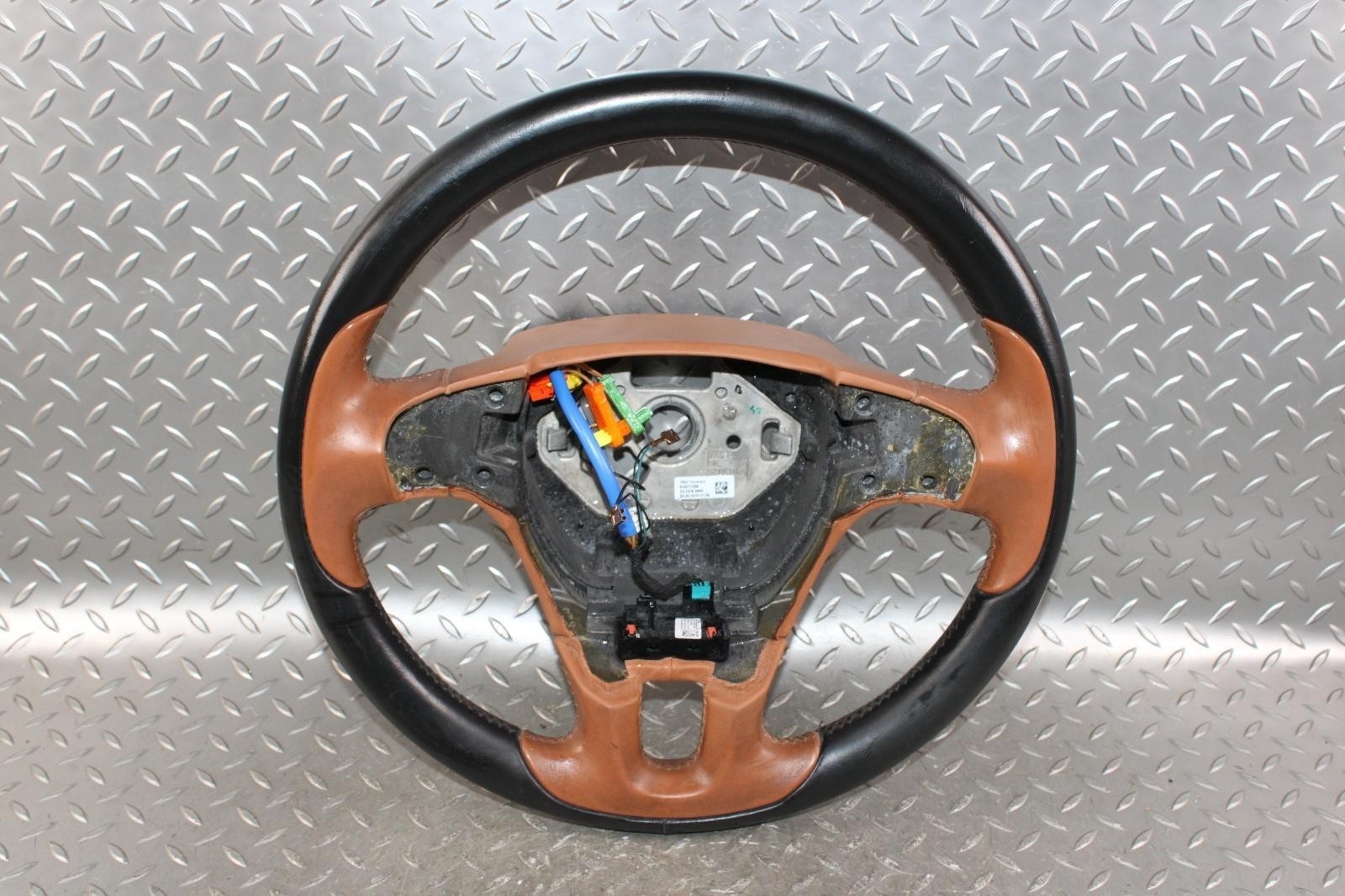 13-18 Flying Spur Black Brown Driver Column Steering Wheel OEM Factory OE WTY