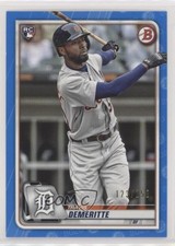2020 Bowman Blue 123/150 Travis Demeritte #16 0nr3