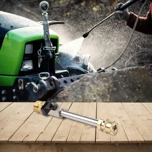 M2214 Laver à pression Rallonge en acier inoxydable pour une utilisation efficace de nettoyage