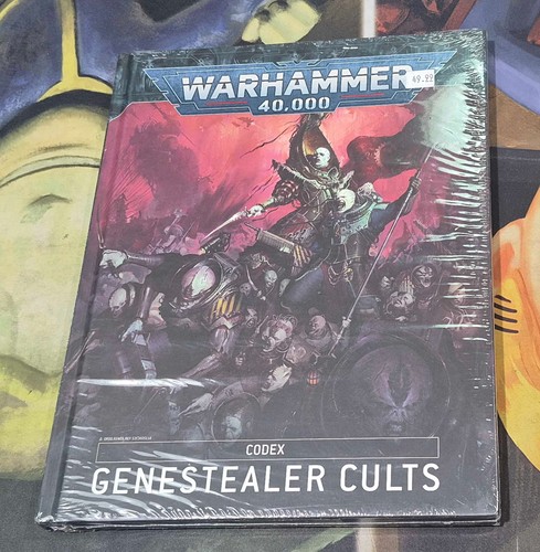 Warhammer 40k - 9th Edition Codex: Genestealer Cults Brand New Sealed Book OOP - Picture 2 of 3