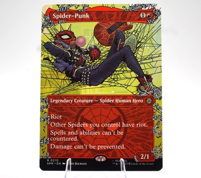 Spider-Punk | #210 | Borderless | Non-Foil | Spider-Man SPM | Magic | 2025