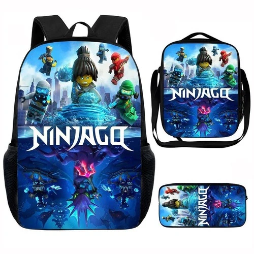 Ninjago Backpack Set, Cute for Boys Girls