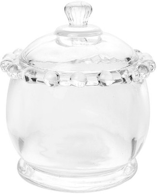 Clayre & Eef 6GL5001 Vorratsglas mit Deckel Ø 8x10 cm