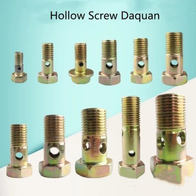 Hollow Screw Engine Oil Recycle Hoses Hinge Hydraulic Oil Bolt 