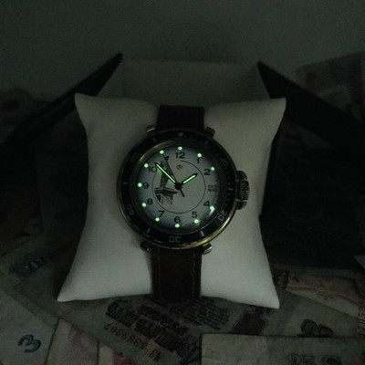 Vintage Vostok Komandirskie Odessa Duke de Richelieu Monument Watch UdSSR