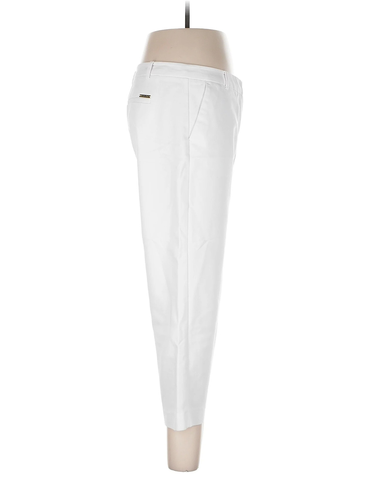 MICHAEL Michael Kors Women White Casual Pants 10 thumbnail 3