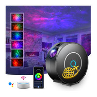 Alexa Sternenhimmel Projektor 3D Galaxy Sternenprojektor RG Dimming