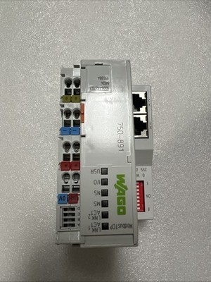 750-891 Wago  New Open Box   PLC Slice I/O Mod us TCP Controller 