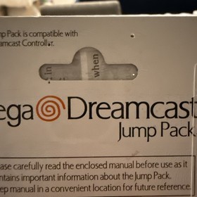 Sega Dreamcast MK-50154 OEM Jump Pack Rumble Vibration Tremor HKT-8600 NOS New