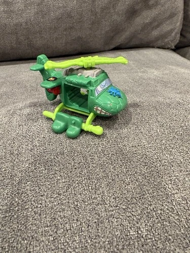 1994 TMNT Mini Mutants Transports Mutant Military Helicopter Ninja Turtles Vtg