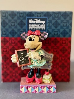 Jim Shore  Top Of The Class  Minnie Mouse Teacher Student Disney Enesco School