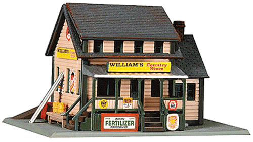 Walthers scala 1/160 N WILLIAM'S COUNTRY STORE kit modellino realistico LifeLike 7463 - Foto 1 di 2