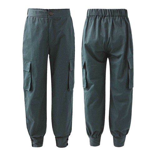 Kids Girls Boys Sparkly Bell-Bottom Pants Jazz Hip-hop Dance Flare Trousers - Picture 47 of 51