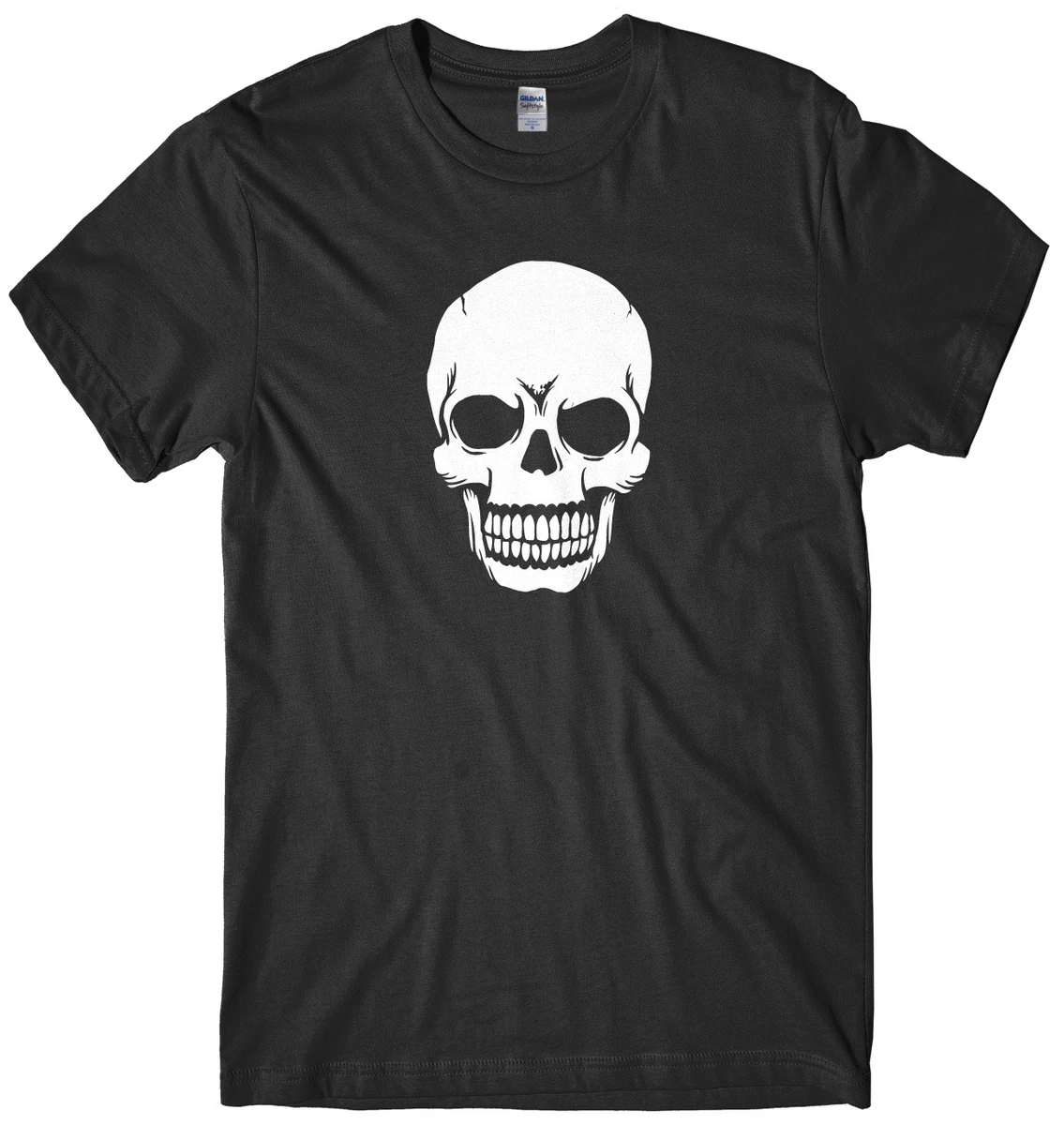 skeleton head t shirt