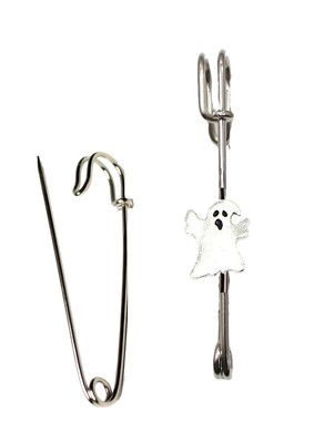 TIB23 Ghost Emblem on a Scarf Kilt Pin 3'' 7,5 cm
